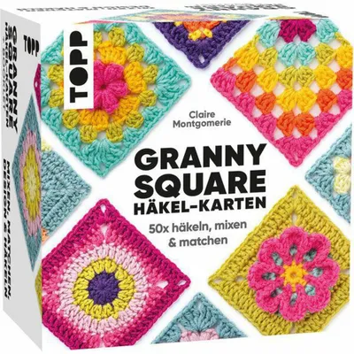 Image de TOPP Granny Square Häkel-Karten, 18573