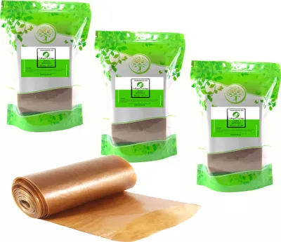 Produktbild von 3 x Kunstdarm 80mm/10mts (30mts) - Metzger Kollagenhülle | Kollagenhülle für Wurst Wurst