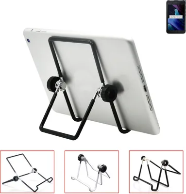 Produktbild von K-S-Trade Tablet-Ständer Tablet-Halterung Tablet-Aufsteller kompatibel mit Samsung Galaxy Tab A7 Wi-Fi faltbarer Tischständer Tablet Halterung