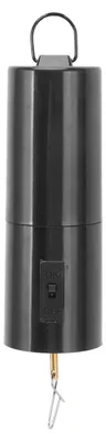 Produktbild von Batteriebetriebenes Hängedisplay, Windspielmotor, schwarz, drehbar, für Glockenspiel, Gartendekoration