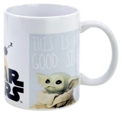Zdjęcie produktu dla Stor The Mandalorian, Pojedyńczy, 0,325 l, Kubek, Uniwersalne, Biały, Wielobarwny, Ceramika