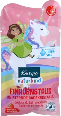 Image de Kneipp naturkind sels de bain crépitants poussière de licorne, 60 g de produit pour le bain