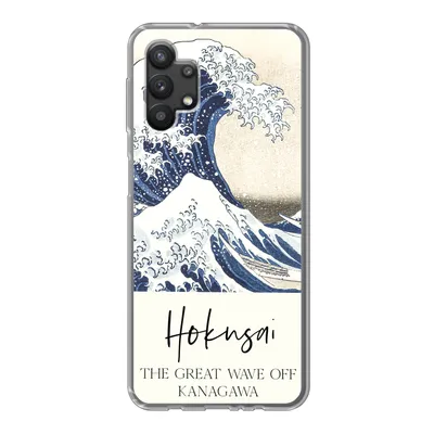 Produktbild von MuchoWow® Handyhülle Schutzhülle Hülle für Samsung Galaxy A32 5G Die große Welle von Kanagawa - Katsushika Hokusai Silikon Softcase Handy Hülle - Softcase