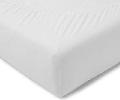 Estella Fein-Jersey Spannbettlaken Spannbetttuch 200 x 200 cm in vielen Farben weiss