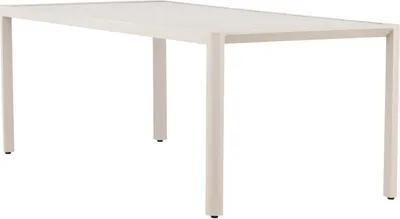Zdjęcie produktu dla FURNLUX Stół do jadalni na zewnątrz Giardini Beige 90 cm / Kolor główny: beżowy / Wymiary: 90 x 200 x 72 cm