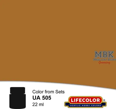 Imagen del producto de LIFECOLOR LC-UA505 UA505, color arena, acabado 2, código RAL 79