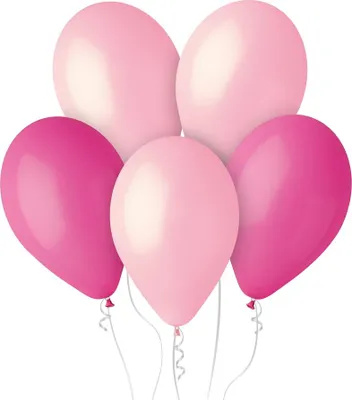 Zdjęcie produktu dla Balony My Pink World Różowe, 30 cm, 5 szt.