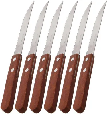 Produktbild von ORION Messerset Besteck Steakmesser Pizzamesser Grillmesser 6 Stück
