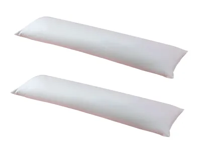 Produktbild von Moln Seitenschläferkissen 40x145 cm, 2er Kissen, mit 100% Mikrofaser-Füllung, Waschmaschinengeeignet Schlafkissen