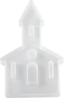 Produktbild von Silikongießform Kirche, 16 x 9 cm