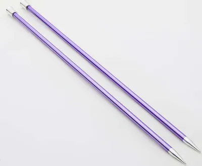 Produktbild von Jackenstricknadeln ZING 7,00 mm 35 cm amethyst 1 Paar