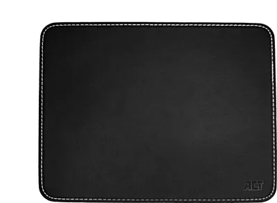 Image de Tapis de souris ACT avec aspect cuir noir AC8000