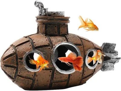 Produktbild von Aquarium-Ornamente - Unterwasser- Dekoration, für Lkw, Betta und Garnelen