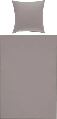 Produktbild von Erwin Müller Bettwäsche Nördlingen" silber 1x 155x220 cm + 1x 80x80 cm"
