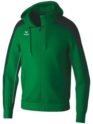 Produktbild von Erima Evo Star Trainingsjacke mit Kapuze Emerald/Pine Grove Junior - 164