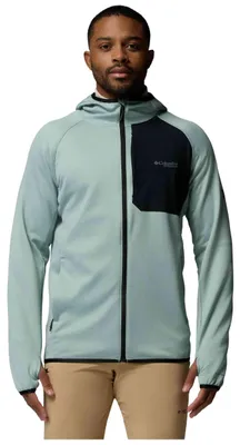 Zdjęcie produktu dla Bluza z kapturem Columbia Forro polar con capucha Columbia Triple Canyon Grid Fleece Full Zip II azul celeste dla Męskie
