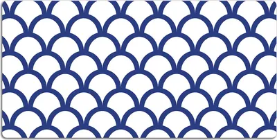 Produktbild von Schreibtischmatte Tischunterlage 120x60 cm Mauspad - Muster in Fischwaagen
