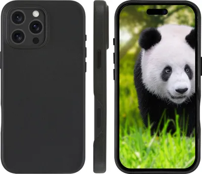 Produktbild von DBRAMANTE1928, Apple iPhone 16 Pro Max MagSafe Etui 2 in 1, Lynge Modell, Schwarz