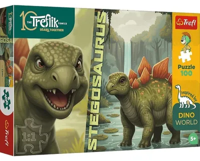 Obrázok produktu pre Puzzle 100 inšpirované svetom dinosaurov – Trefl