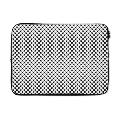 Produktbild von MuchoWow® Laptop Hülle 13 Zoll Muster - Linie - Gestaltung - Farbe Laptoptasche - Laptophülle - Sleeve - Rundumschutz