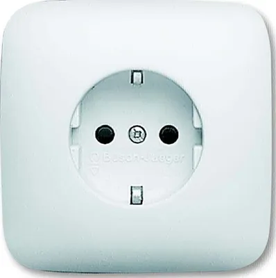 Produktbild von BJ Reflex SI Schuko Voll 20EUJKS-214 mit erh. Ber.-sch. alpinweiss