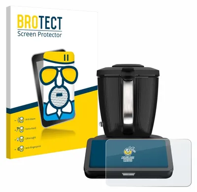 Produktbild von BROTECT Entspiegelungs Schutzglas für Vorwerk Thermomix TM7 Schutzfolie Panzer Folie Glas Display Schutz matt