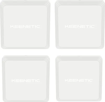 Image de Keenetic Voyager Pro AX1800 Mesh WiFi-6 Router/extender/access-point, pack de 4