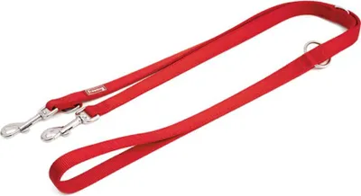 Produktbild von Freedog Nylon Führleine Rot 20 mm x 200 cm Rot 20 mm x 200 cm