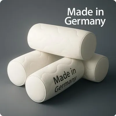 Produktbild von "TraumWOHL" NACKENROLLE 4er Set Allergiker-geeignet, Polyester,  Reißverschluss, individuell nachfüllbar 300 g  GERMANY