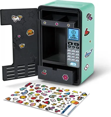 Produktbild von Vtech Kidisecrets Dream Safe - Trezor s číselným kódem pro uložení tajemství - S hrami, hudbou a samolepkami - Pro děti ve věku 6-12 let, černá - Německá verze/Deutsche Version
