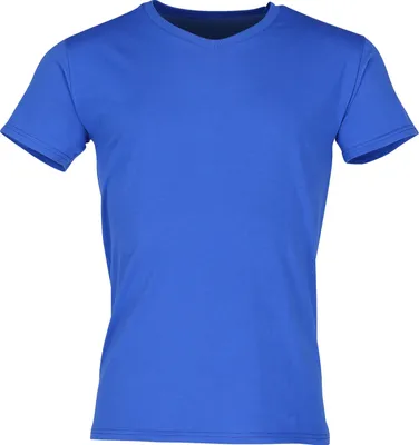 Produktbild von Fruit of the Loom Iconic 150 V-Neck T-Shirt Farbe: royal Größe: S