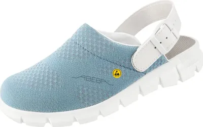 Immagine prodotto di Abeba ESD scarpe professionali Dynamic OB Clog azzurro CE ESD SRC