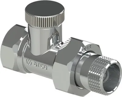 Obrázek produktu pro Radiátorový Přímý Ventil 1/2F Chrom