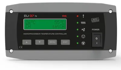 Produktbild von TECH Temperaturregler | EU-37n RS H | für Systeme mit Kolbenbeschickung