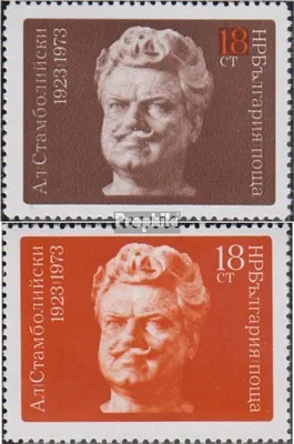 Produktbild von Briefmarken Bulgarien 1973 Mi 2246-2247 (kompl.Ausg.) postfrisch Alexander Stambolijski