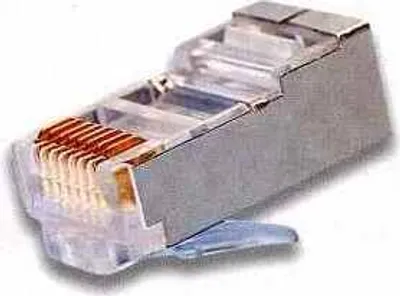 Obrázok produktu pre Konektor Solarix KRJS45/5SLD STP 8p8c, Cat 5e, drôt