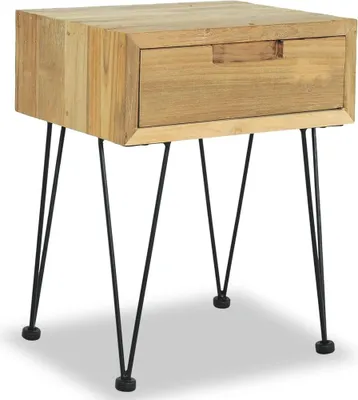 Obrázek produktu pro vidaXL Noční stolky 2 ks 40x30x50 cm z teakového masivu