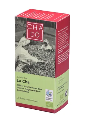 Produktbild von Grüner Tee - Lu Cha 20 Beutel 30g