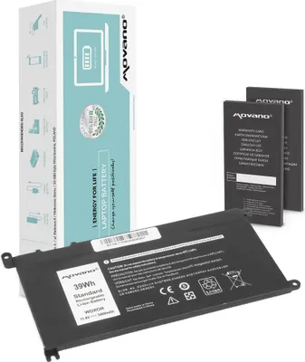 Produktbild von WDX0R P75F P62F P66F T2JX4 WDXOR Akku für Dell