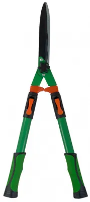 Produktbild von Teleskop-Heckenschere mit Wellenschliff ausziehbar Gartenschere Strauchschere