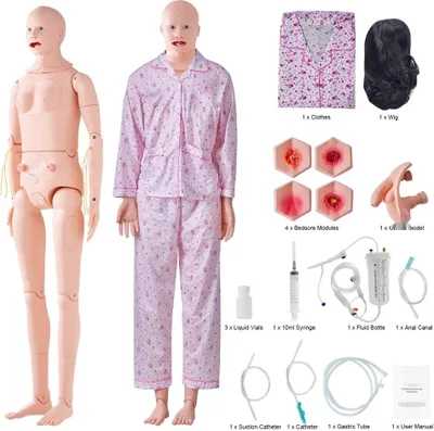Immagine prodotto di Manichino di anatomia maschile/femminile per la formazione infermieristica