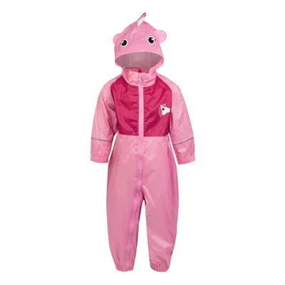 Image de Regatta - Combinaison de pluie "Charco Luna" pour enfants RG10830 (122) (Rose bonbon)