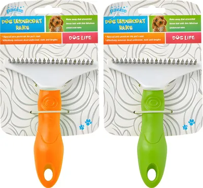 Produktbild von Pawise Hundekamm Unterwoll-Harke, Größe: L