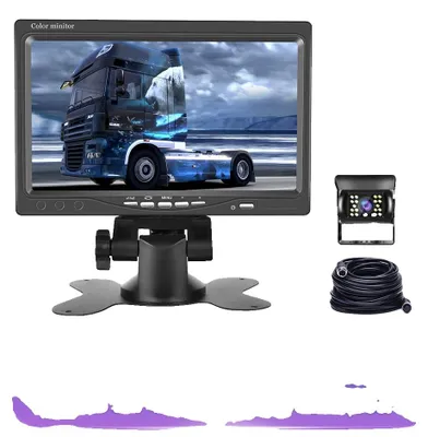 Produktbild von Auto-Monitor, Rückansichtsfunktion, Hochauflösender Bildschirm, Monitor mit 1 Kamera