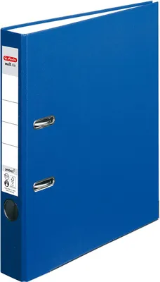 Image de Biblioraft A4 5Cm Pp Bleu Herlitz