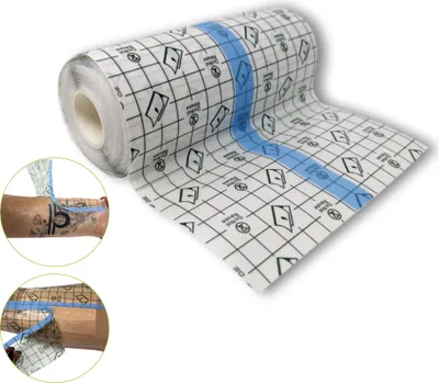 Produktbild von LisaCare wasserfestes Pflaster - Tattoo Pflaster - 15cmx10m transparent