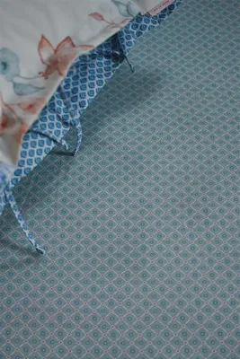 Produktbild von Pip Studio Spannbettlaken Startile Light Farbe Hellblau, Größe 90x200x25