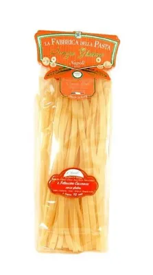 Produktbild von La Fabbrica della Pasta di Gragnano glutenfreie Nudeln - 5 Nudelsorten ohne Gluten, je 500g, Glutenfreie Fettucine, 500g