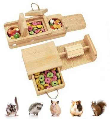 Obrázek produktu pro Dřevěné hračky pro křečky