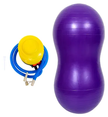 Produktbild von Balanceball Fitnessball Yogaball aus PVC mit Luftpumpe für Gleichgewicht Training Yoga und Physiotherapie
